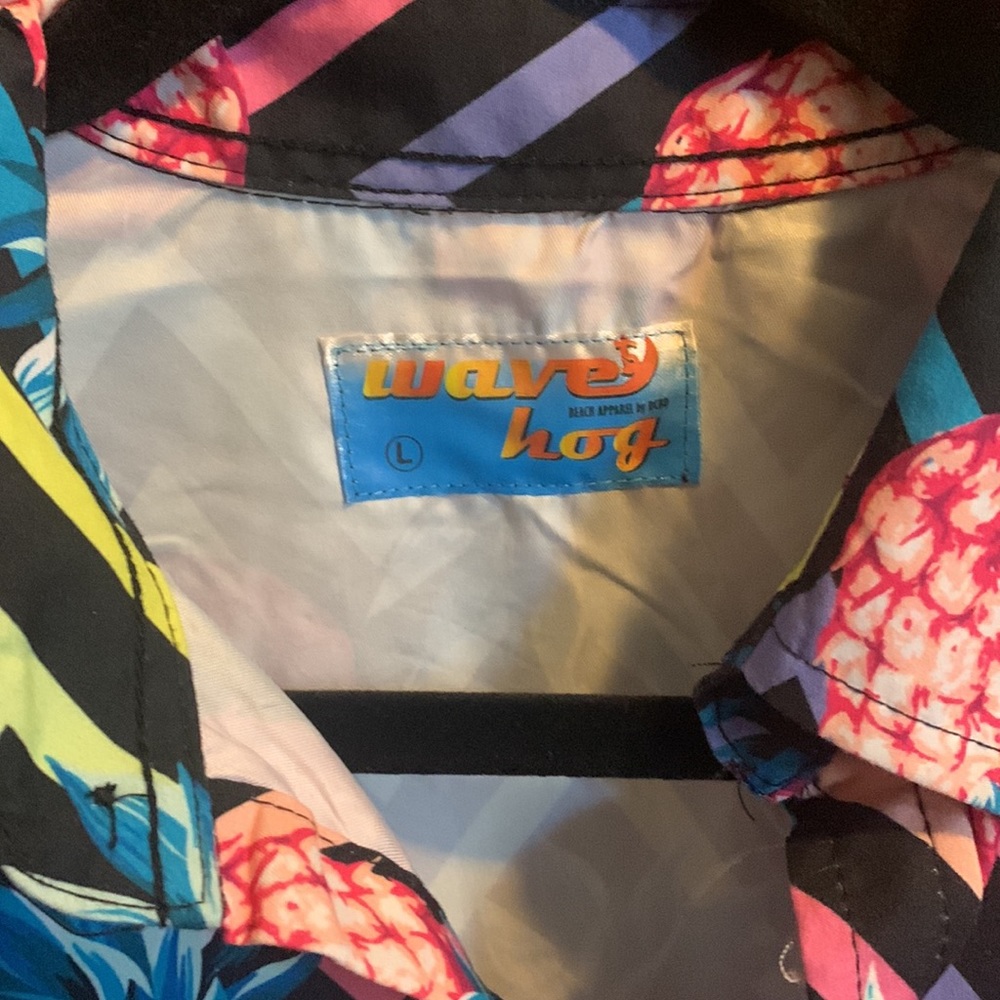 Tropical button down - Picture 2 of 3